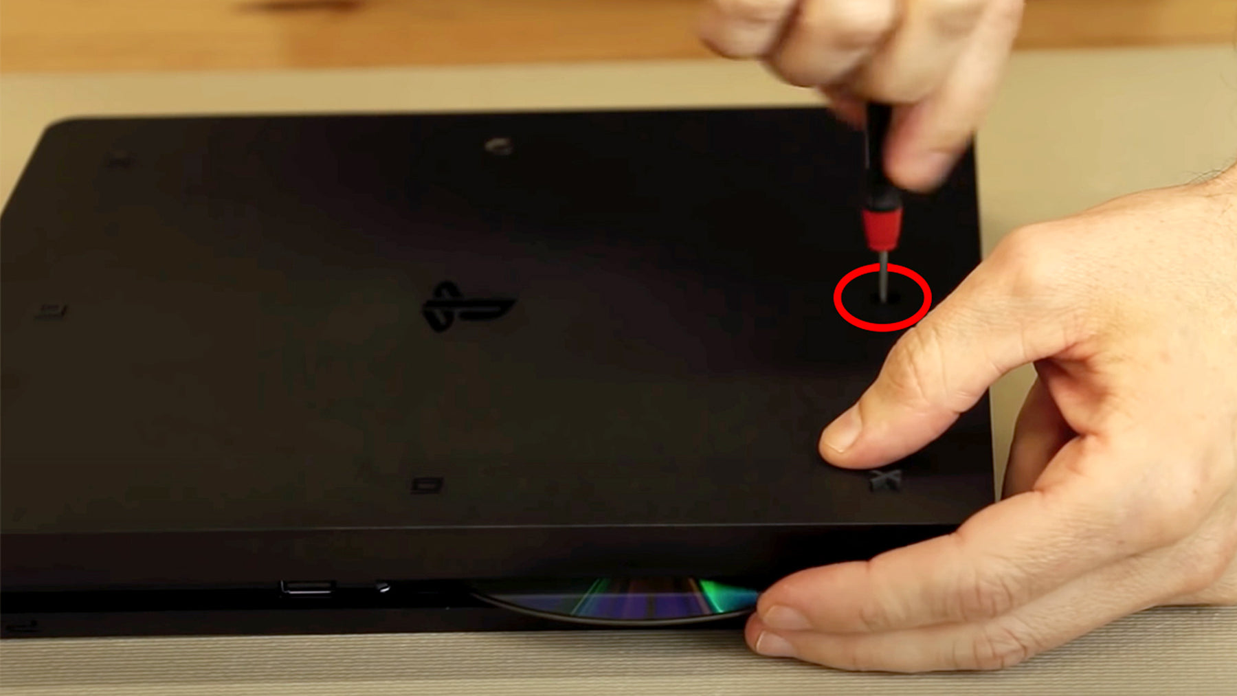 How to Manually Eject a Disc From a PS4