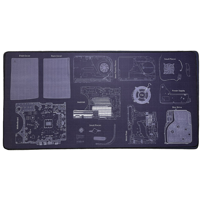 Game Console Sketch Desk Mat