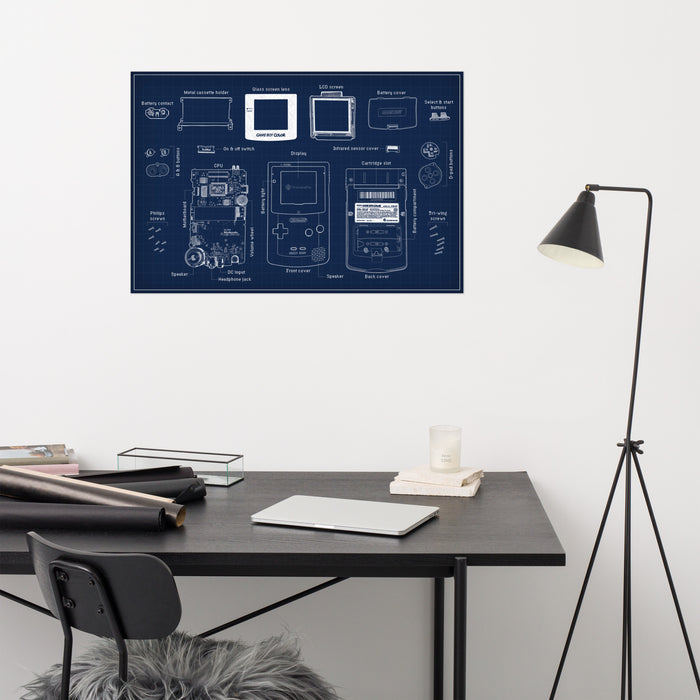 Hand Held Sketch Poster - Horizontal