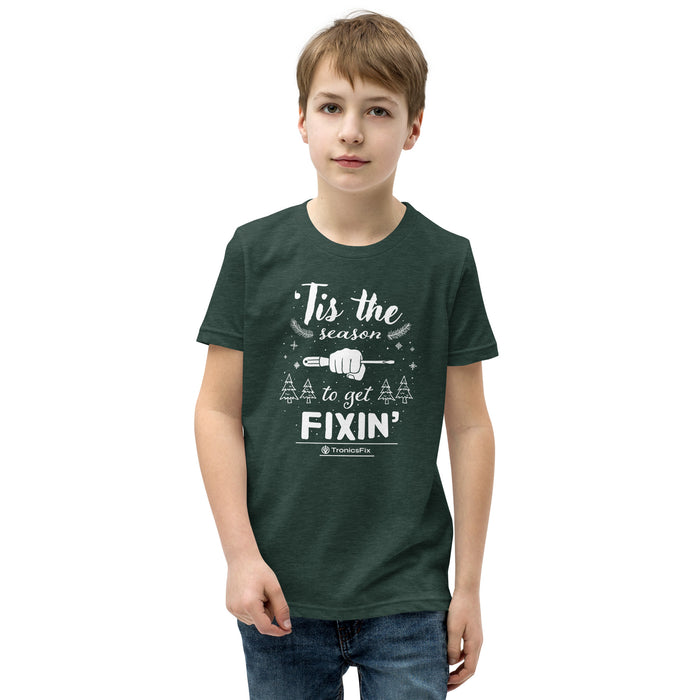 'Tis The Season To Get Fixin' Youth T-Shirt