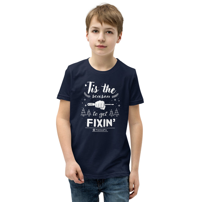 'Tis The Season To Get Fixin' Youth T-Shirt