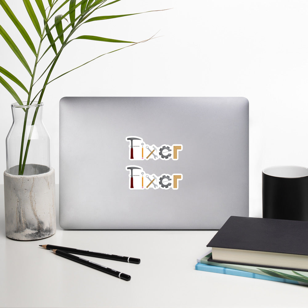 Fixer Sticker Fixer Vinyl Sticker — TronicsFix LLC